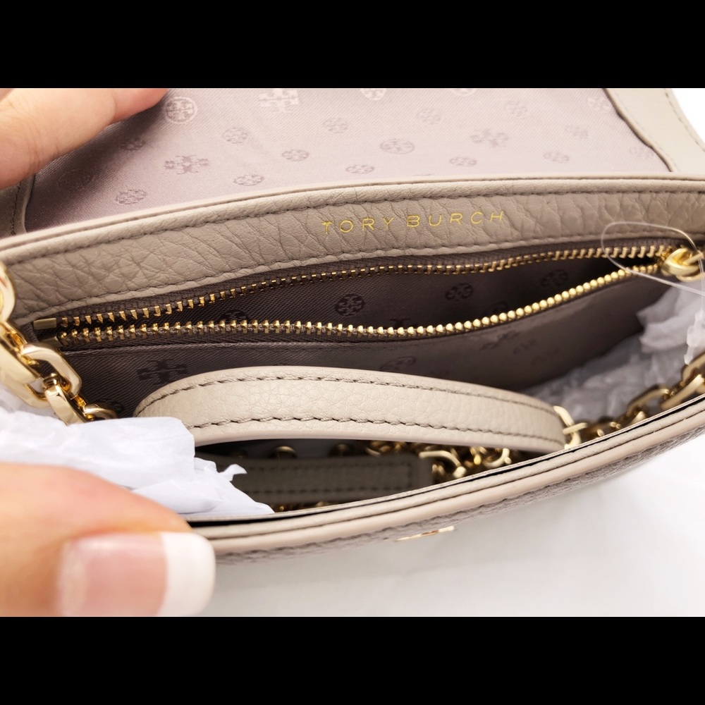 Tory Burch Bombe T Mini Crossbody Bag - Picture 6 of 8